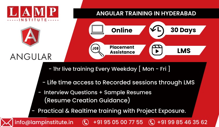 Angular Training in Hyderabad