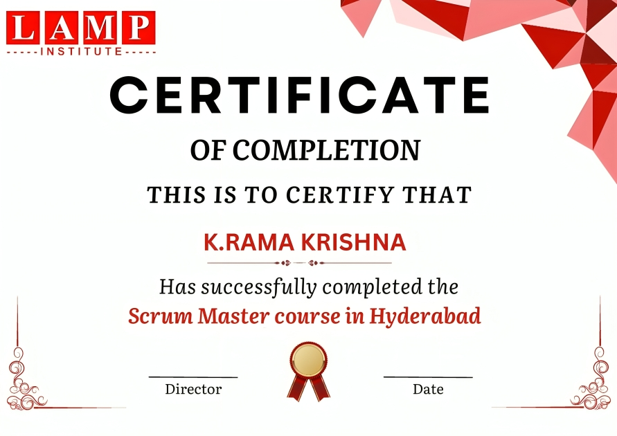 Scrum master course in Hyderabad